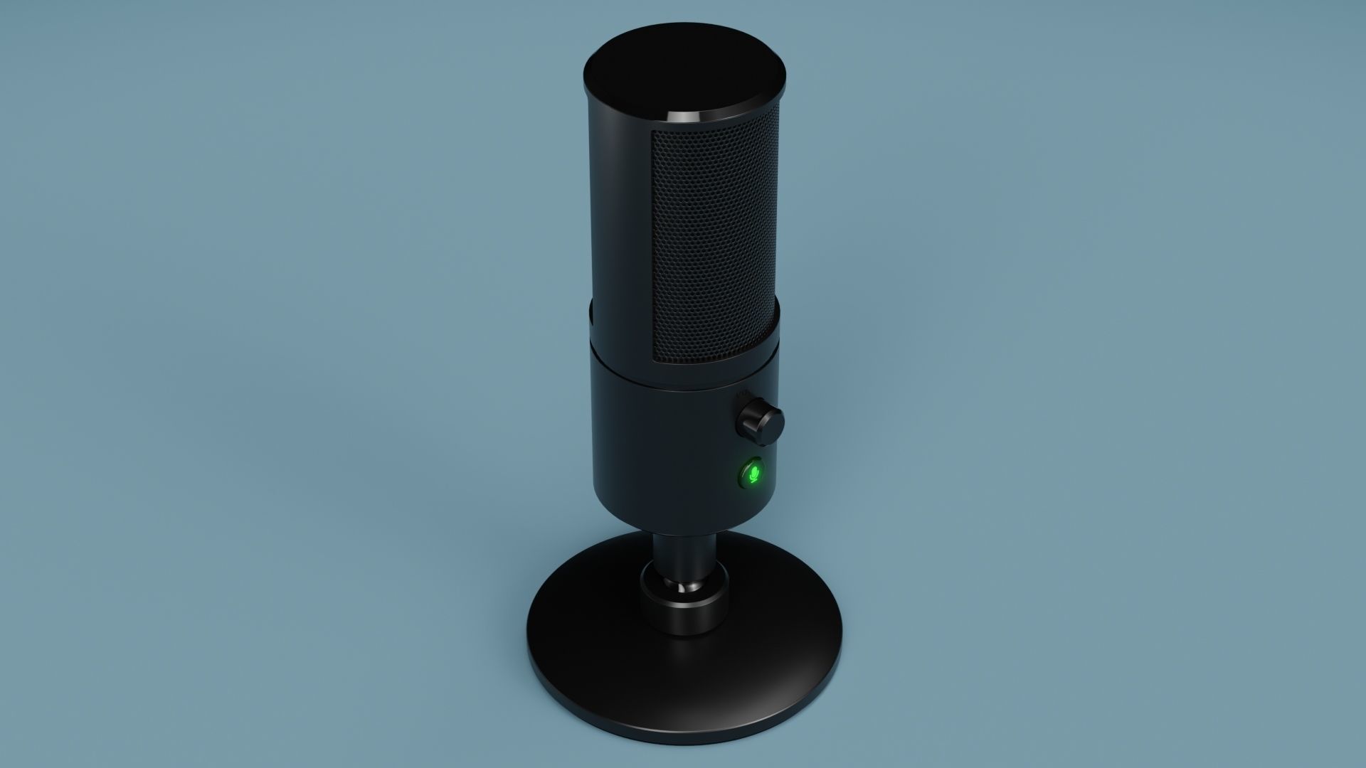Razer Seiren Emote 3D model_2