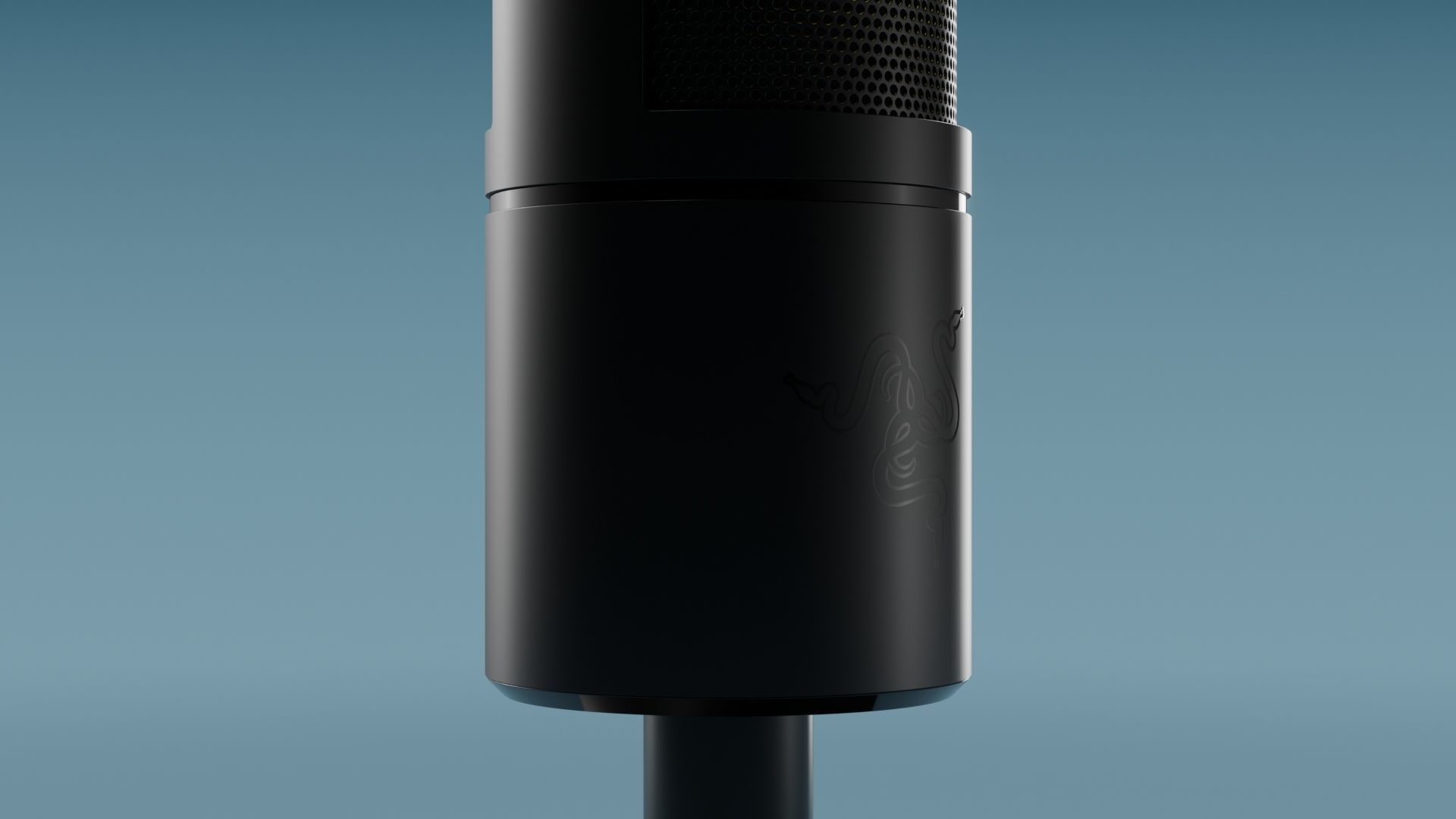 Razer Seiren Emote 3D model_11