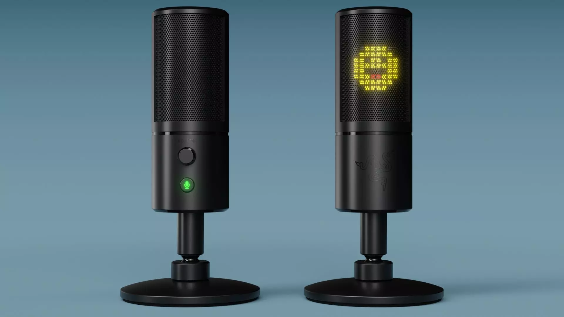 Razer Seiren Emote 3D model_0