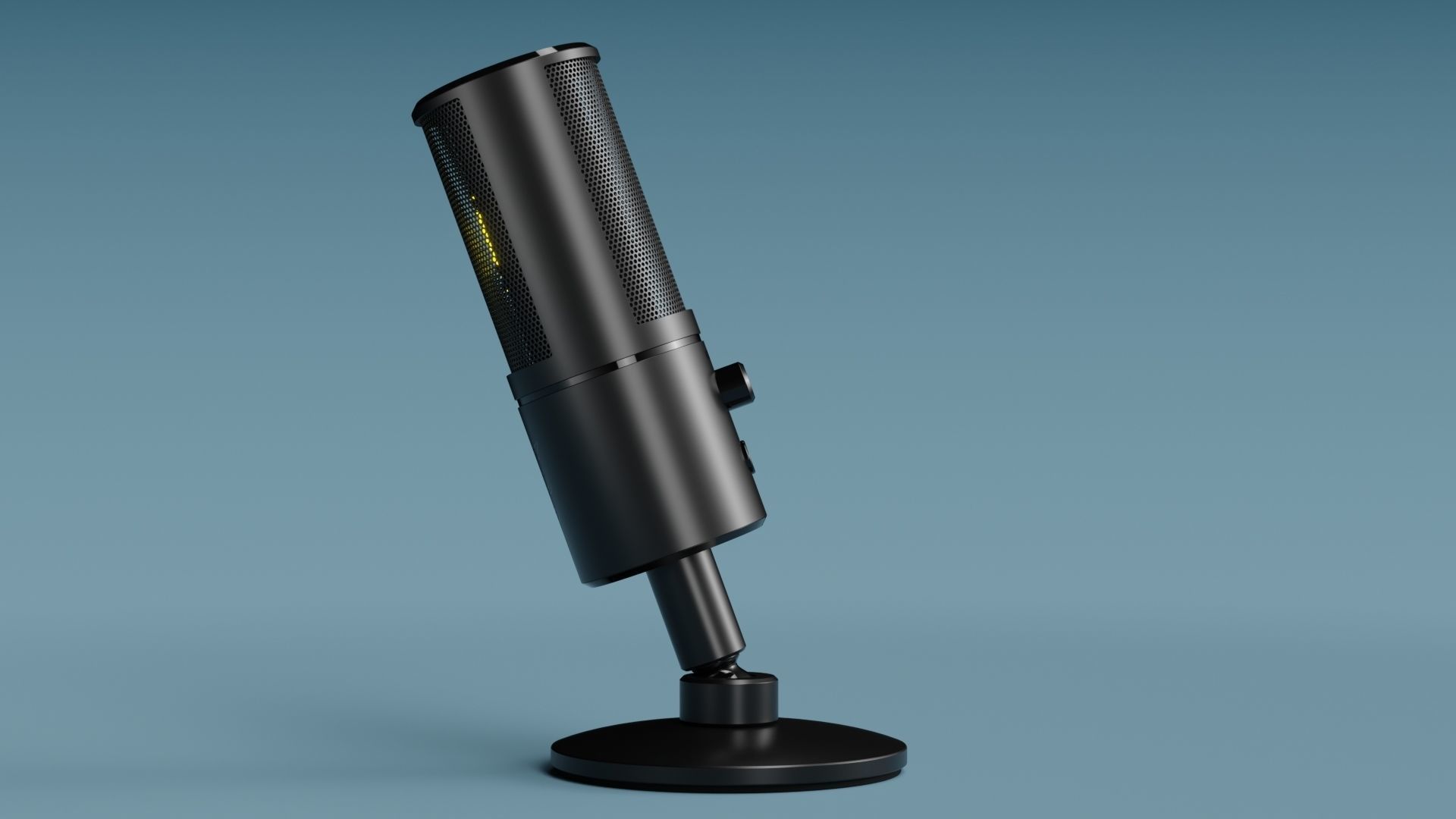 Razer Seiren Emote 3D model_6