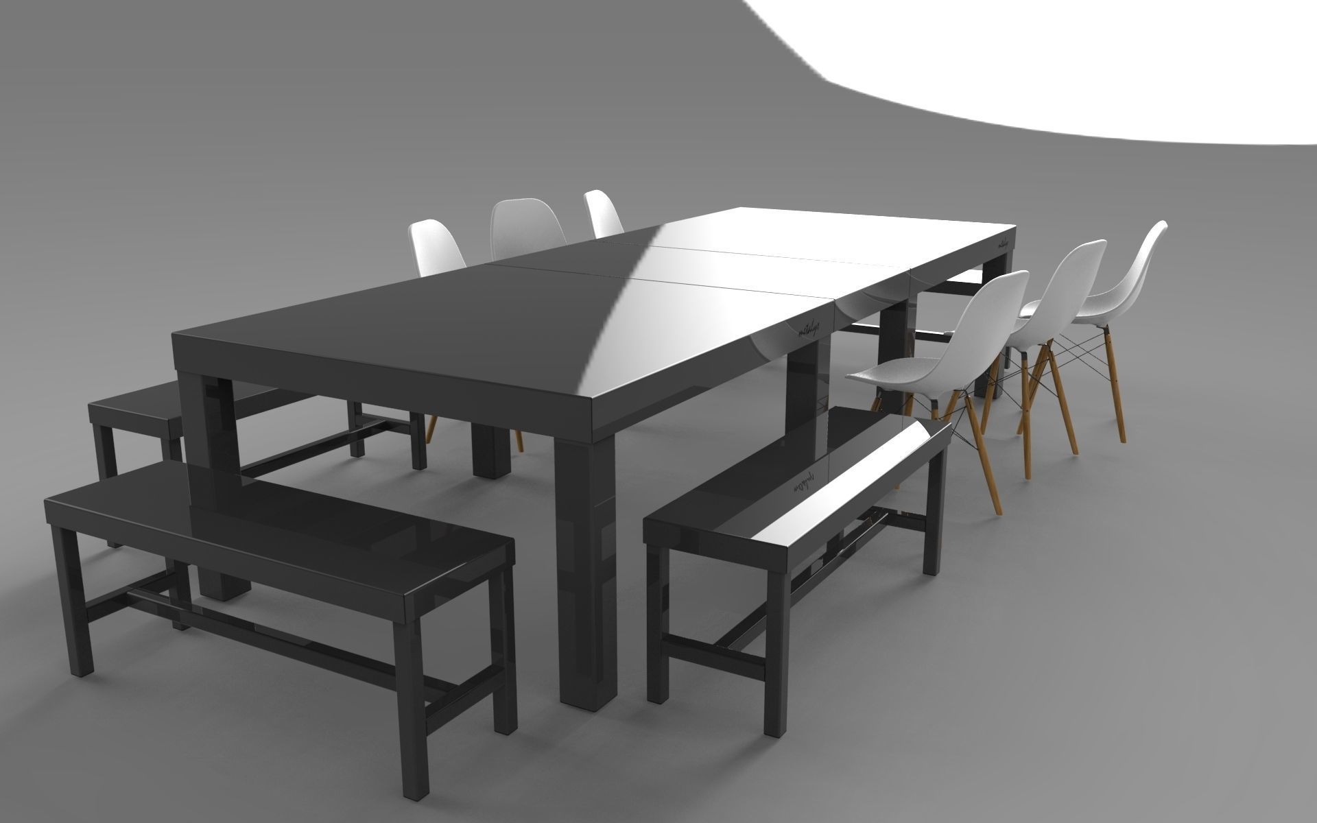 TABLE SY-8 3D model_4