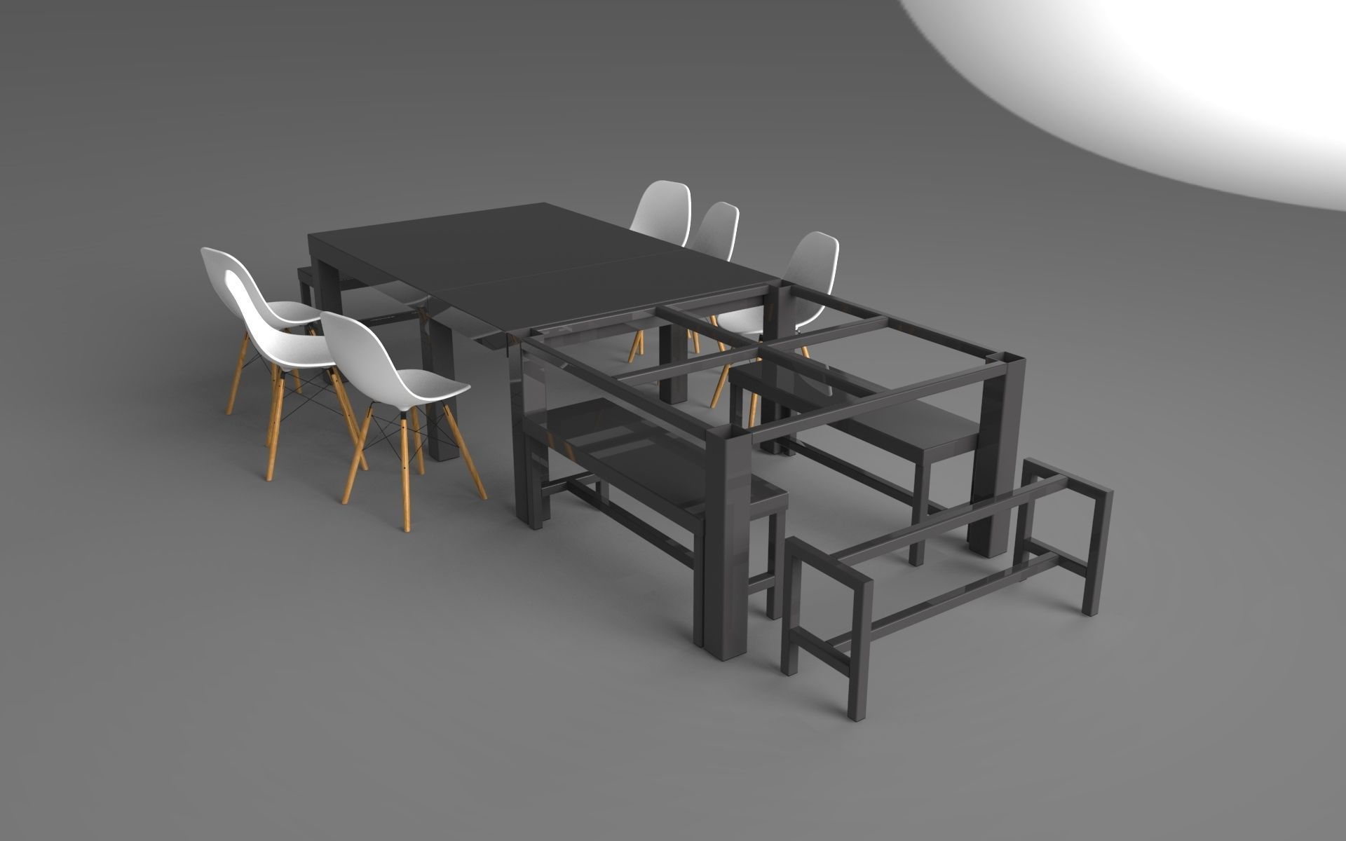 TABLE SY-8 3D model_7