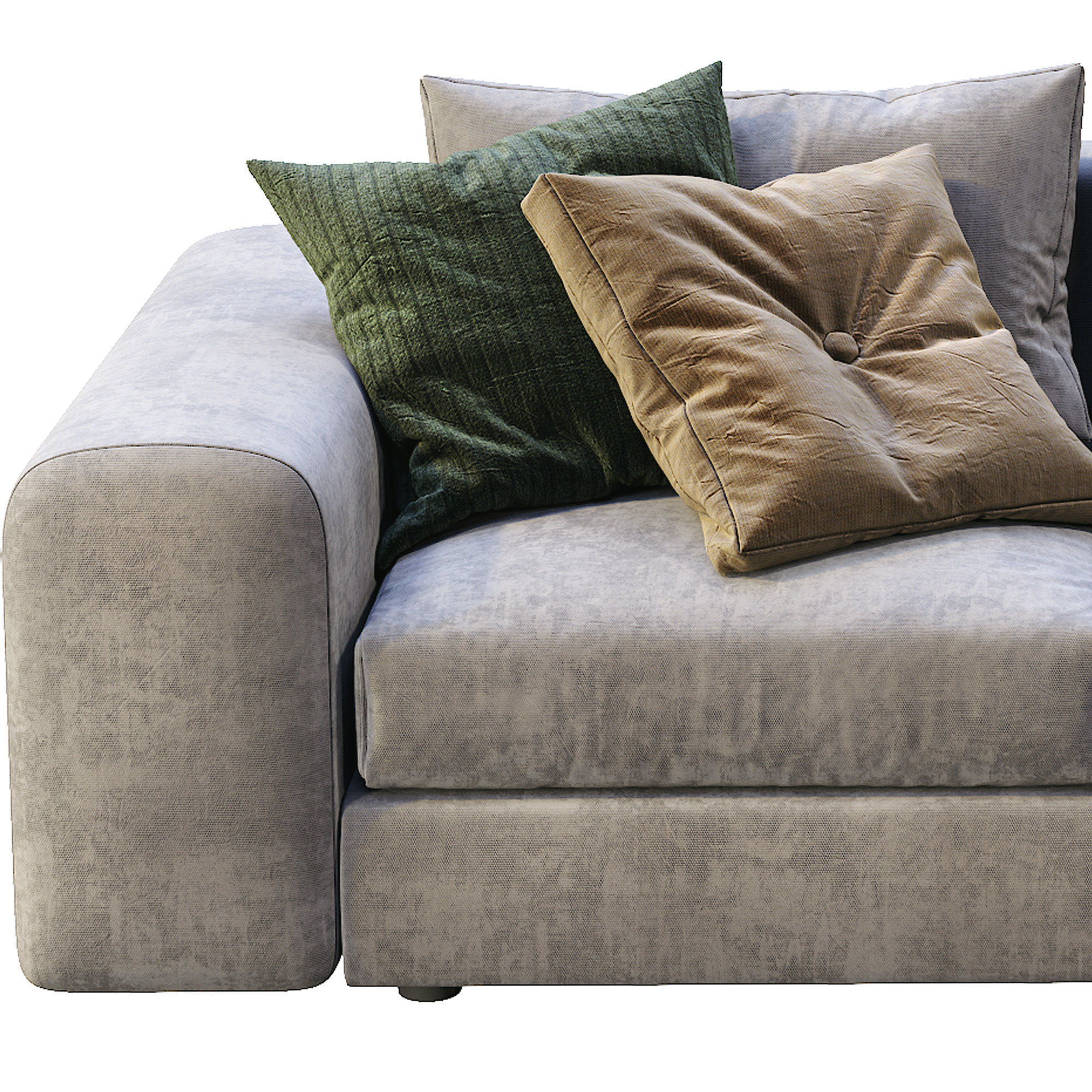 Low land By Arflex 3D model_3