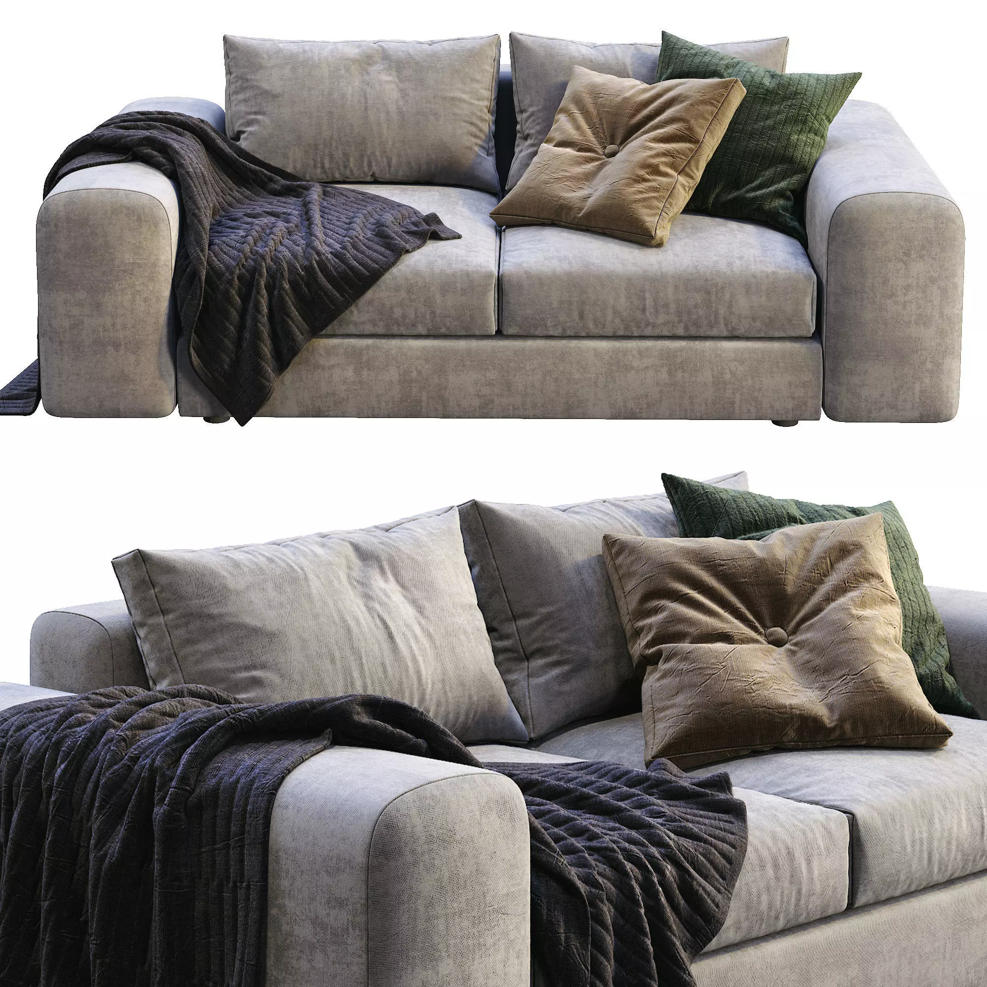 Low land By Arflex 3D model_0