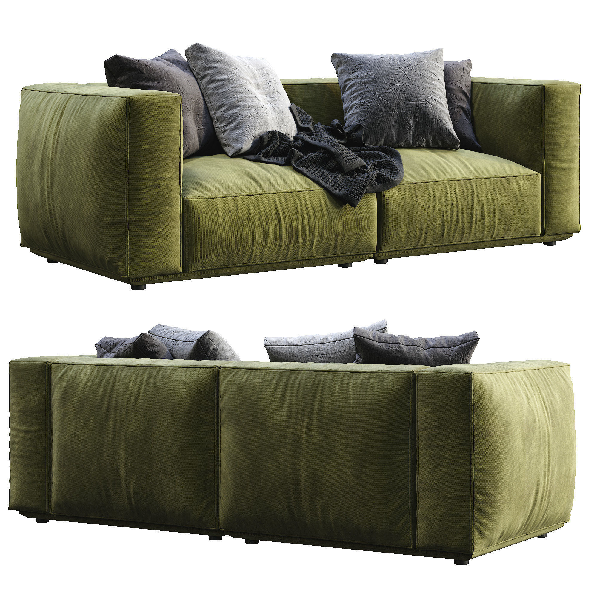 Marechiaro Sofa By Arflex 3D model_2