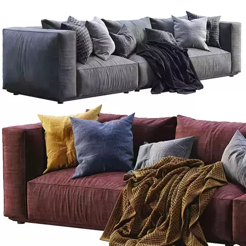 Marechiaro Sofa By Arflex  2 color version