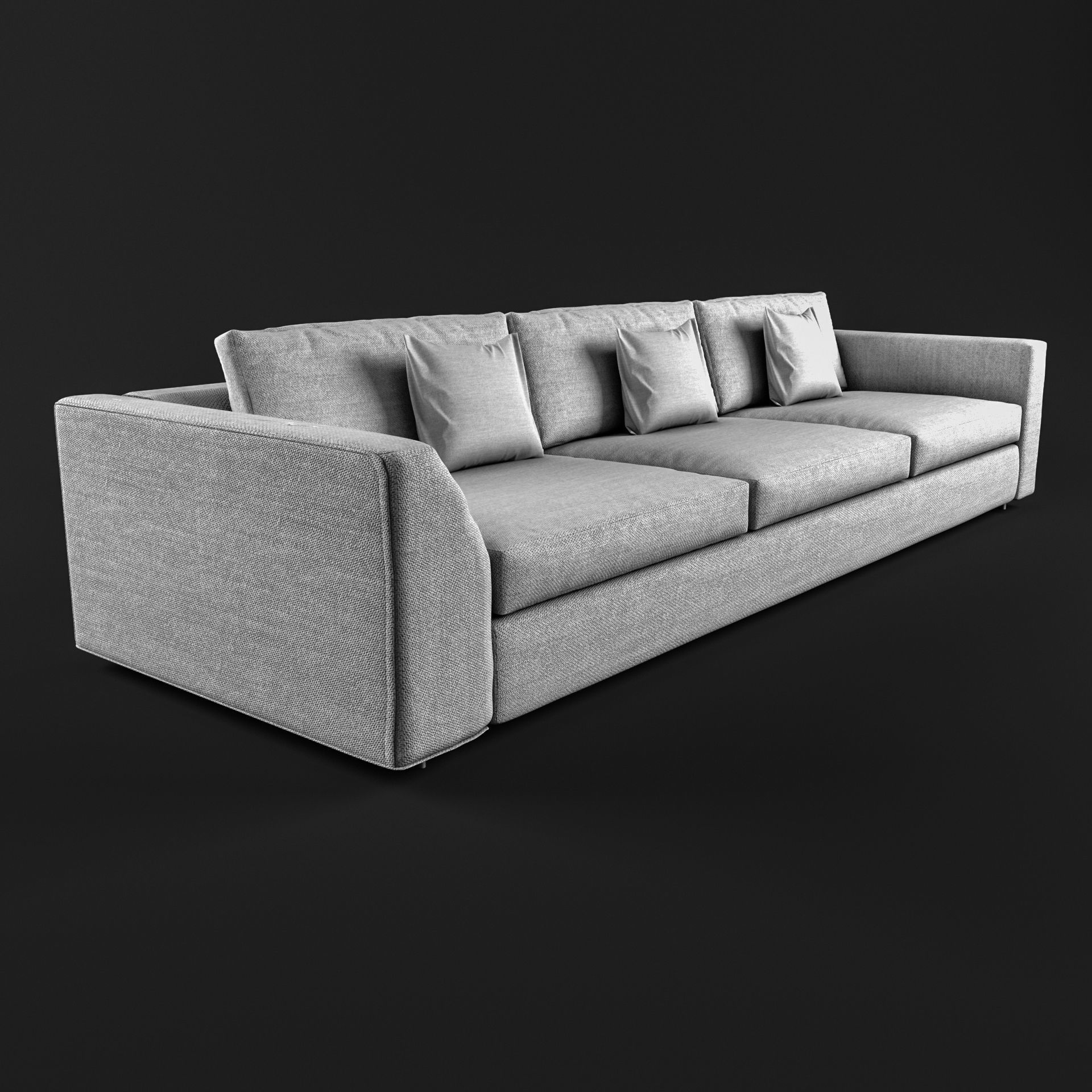 Sonder Living - Jackson Modular Sofa 3D model_1