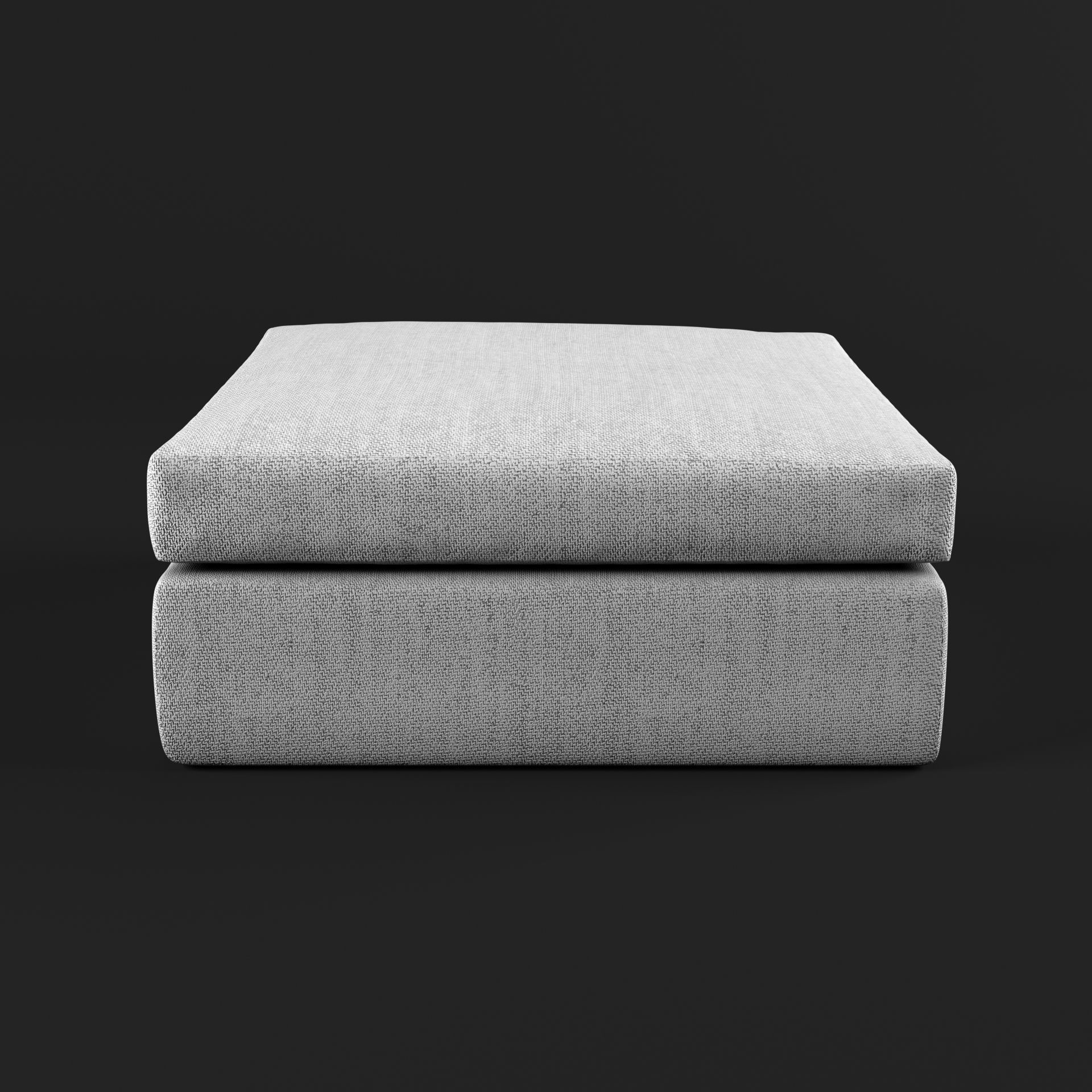Sonder Living - Jackson Modular Ottoman 3D model_1