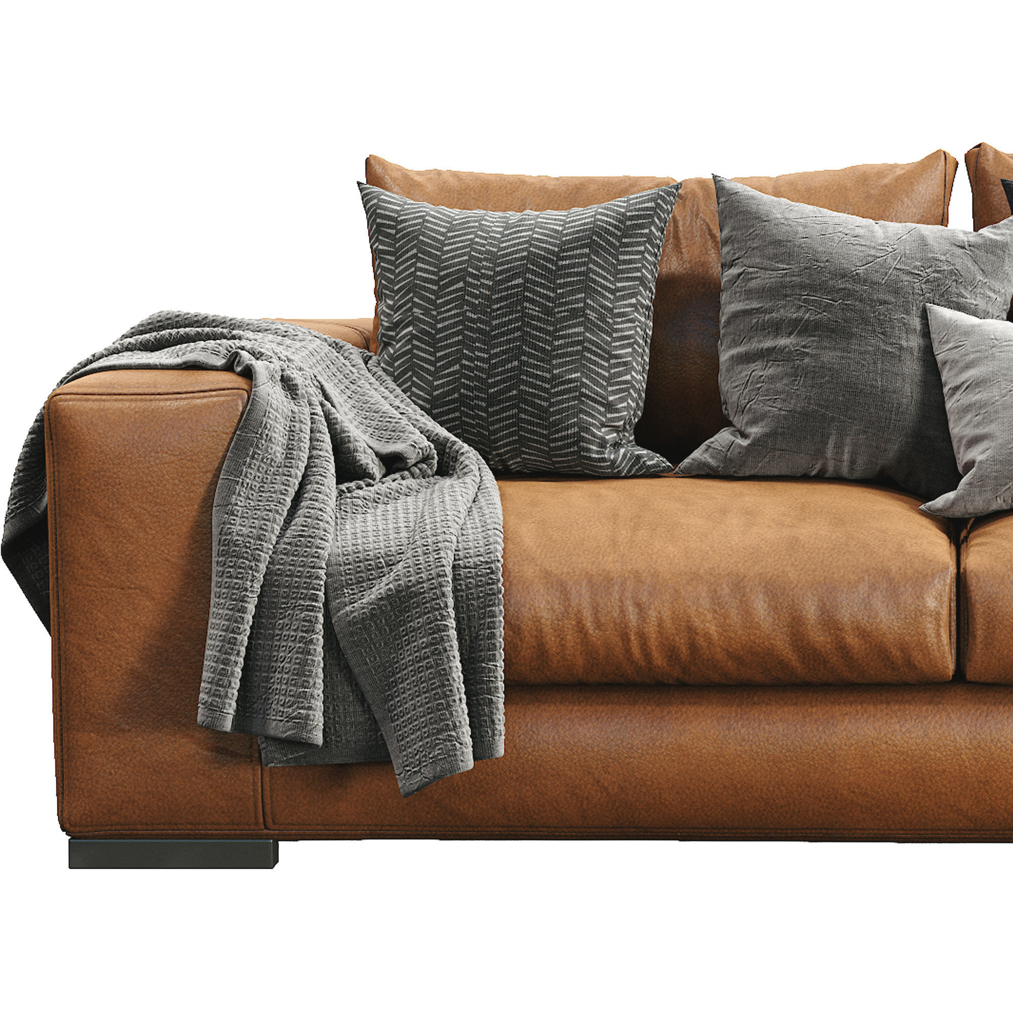 Sofa Leather ESPACE By Ferlea 3D model_2