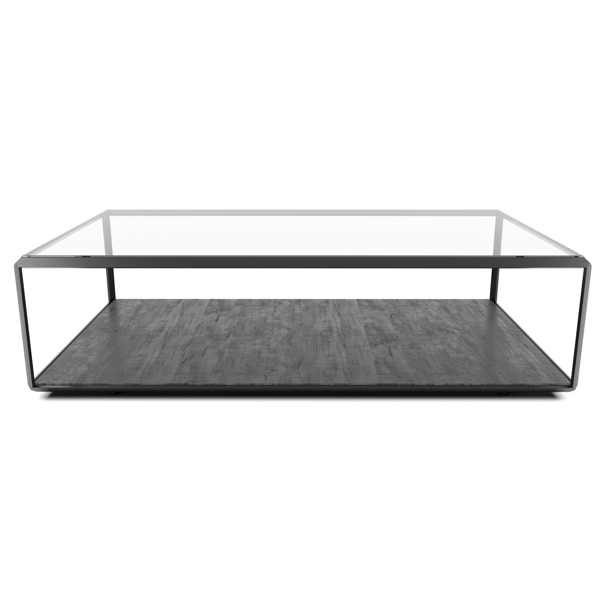 Four Hands - Shadow Box Coffee Table Low-poly 3D model_1