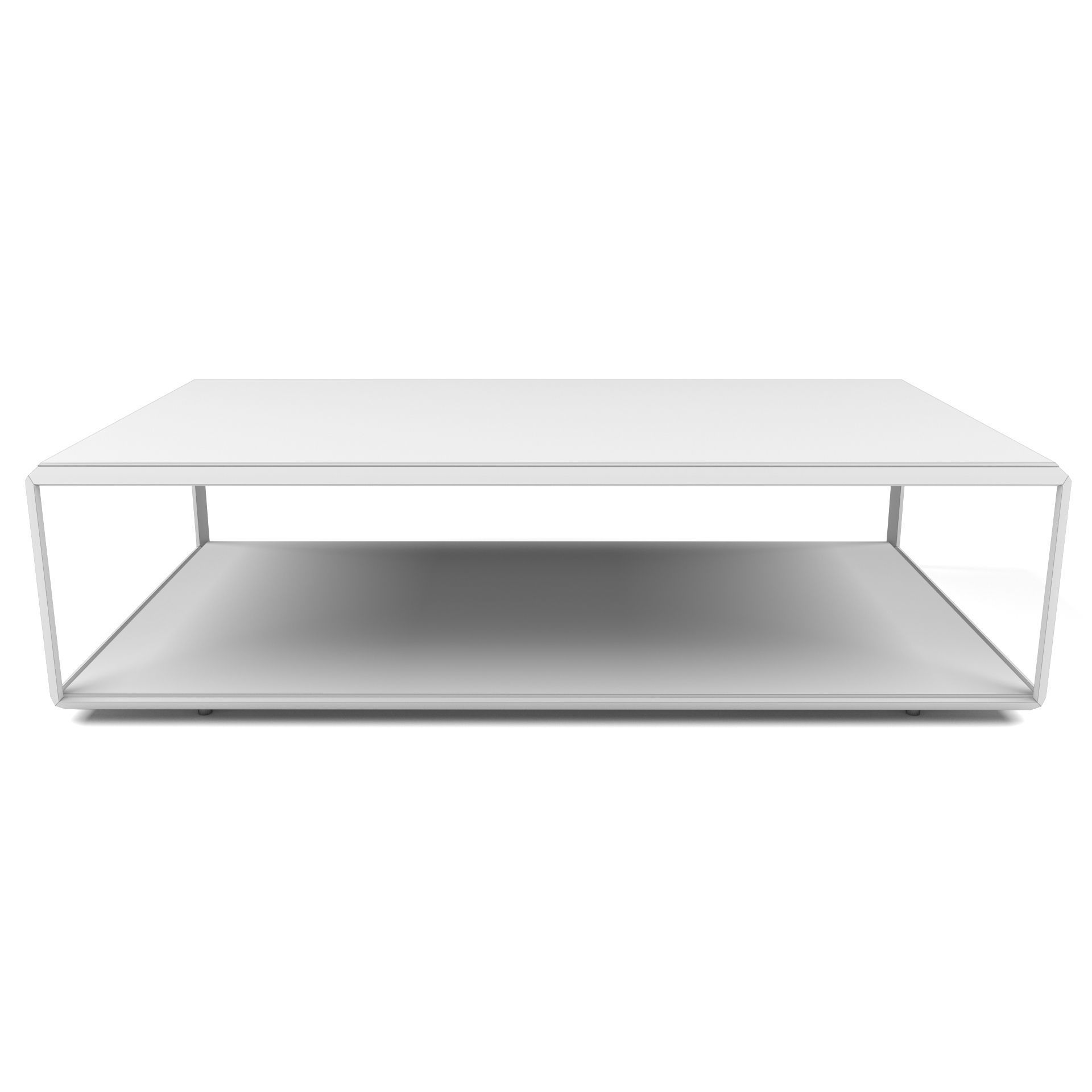 Four Hands - Shadow Box Coffee Table Low-poly 3D model_3