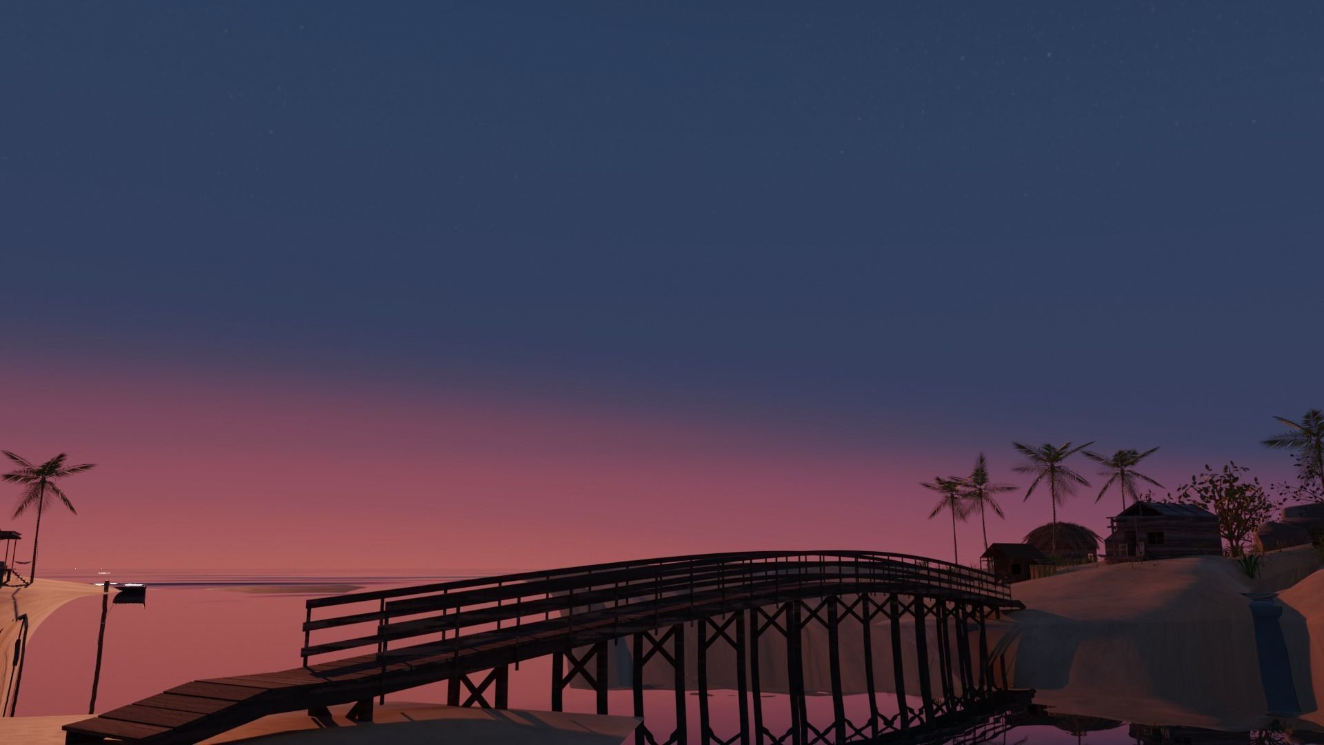 Remote tropical island 3D model_6