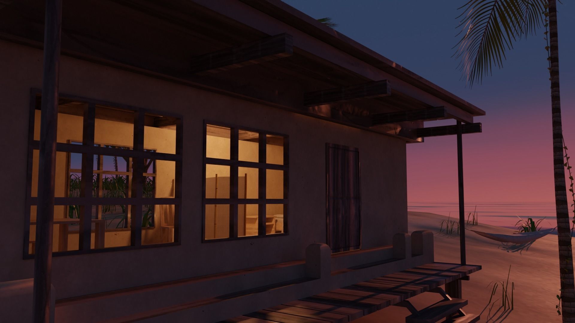 Remote tropical island 3D model_15