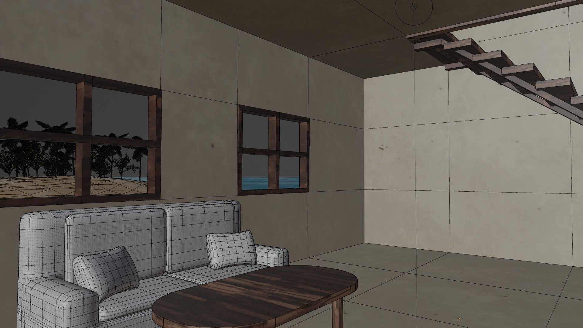 Remote tropical island 3D model_25