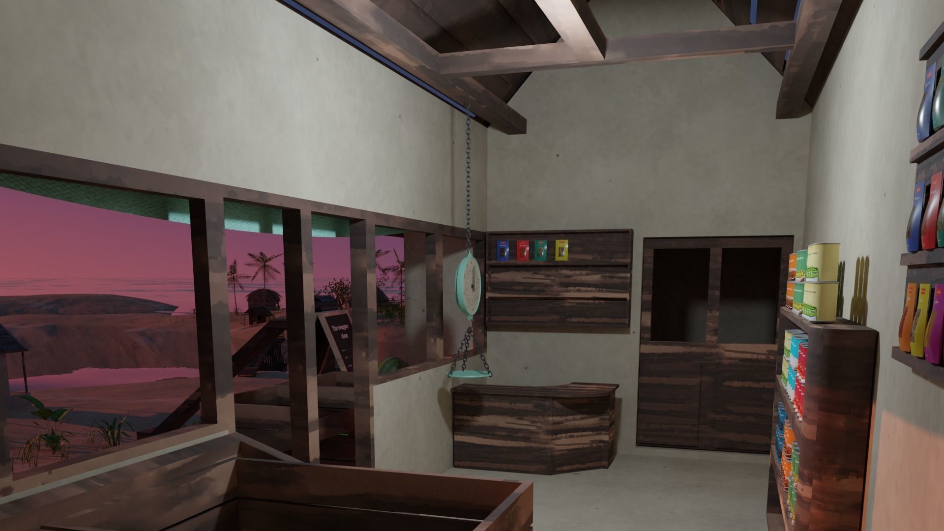 Remote tropical island 3D model_18