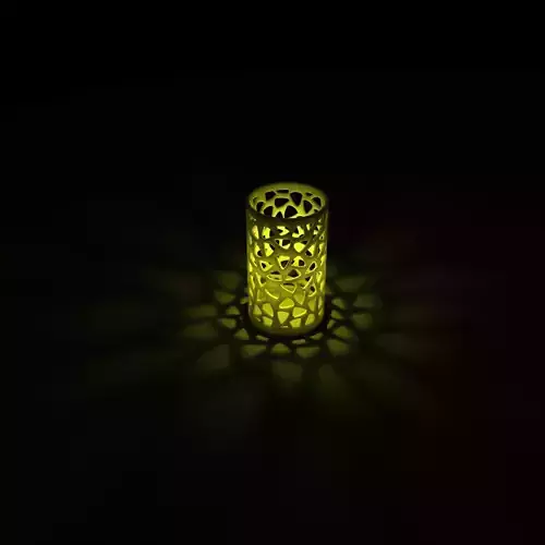 Chandelier001 candle holder 3D print model