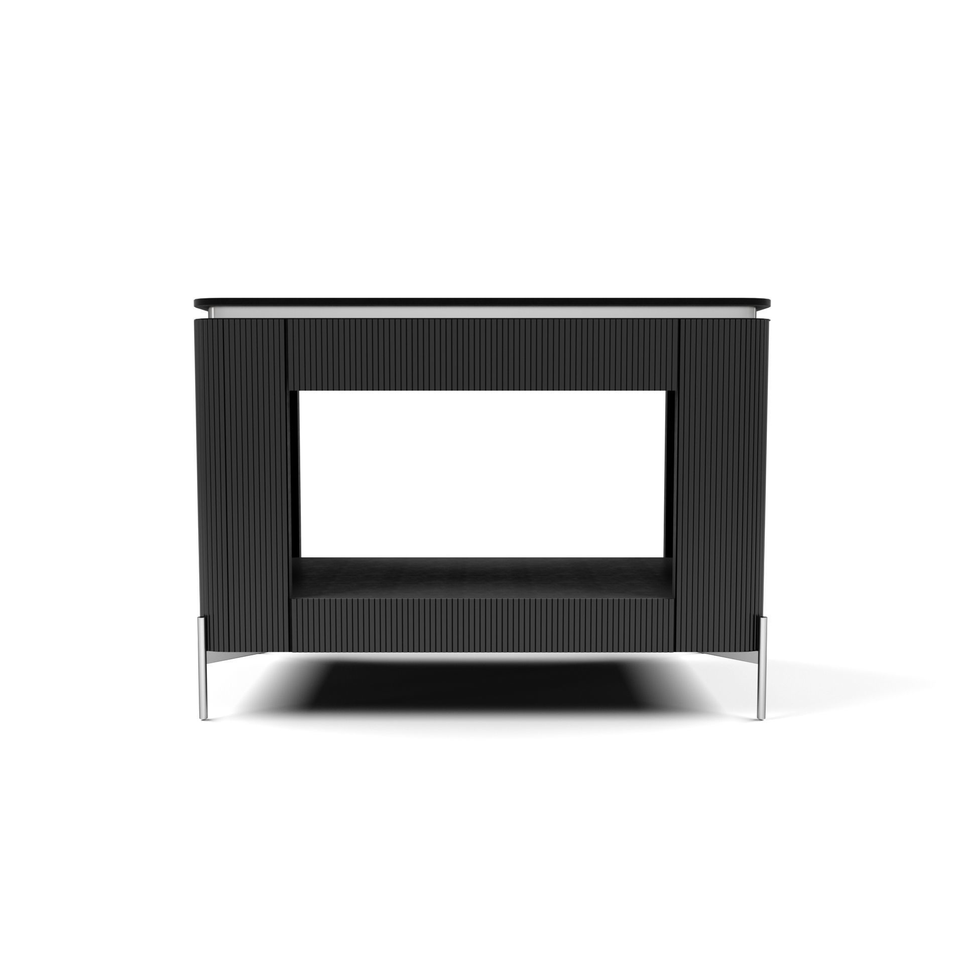 Universal Furniture - Nina Magon Iris Nightstand Low-poly 3D model_1