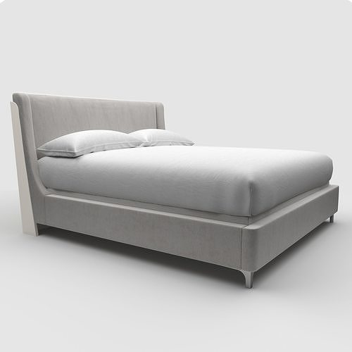Universal Jasper King Bed 3D model