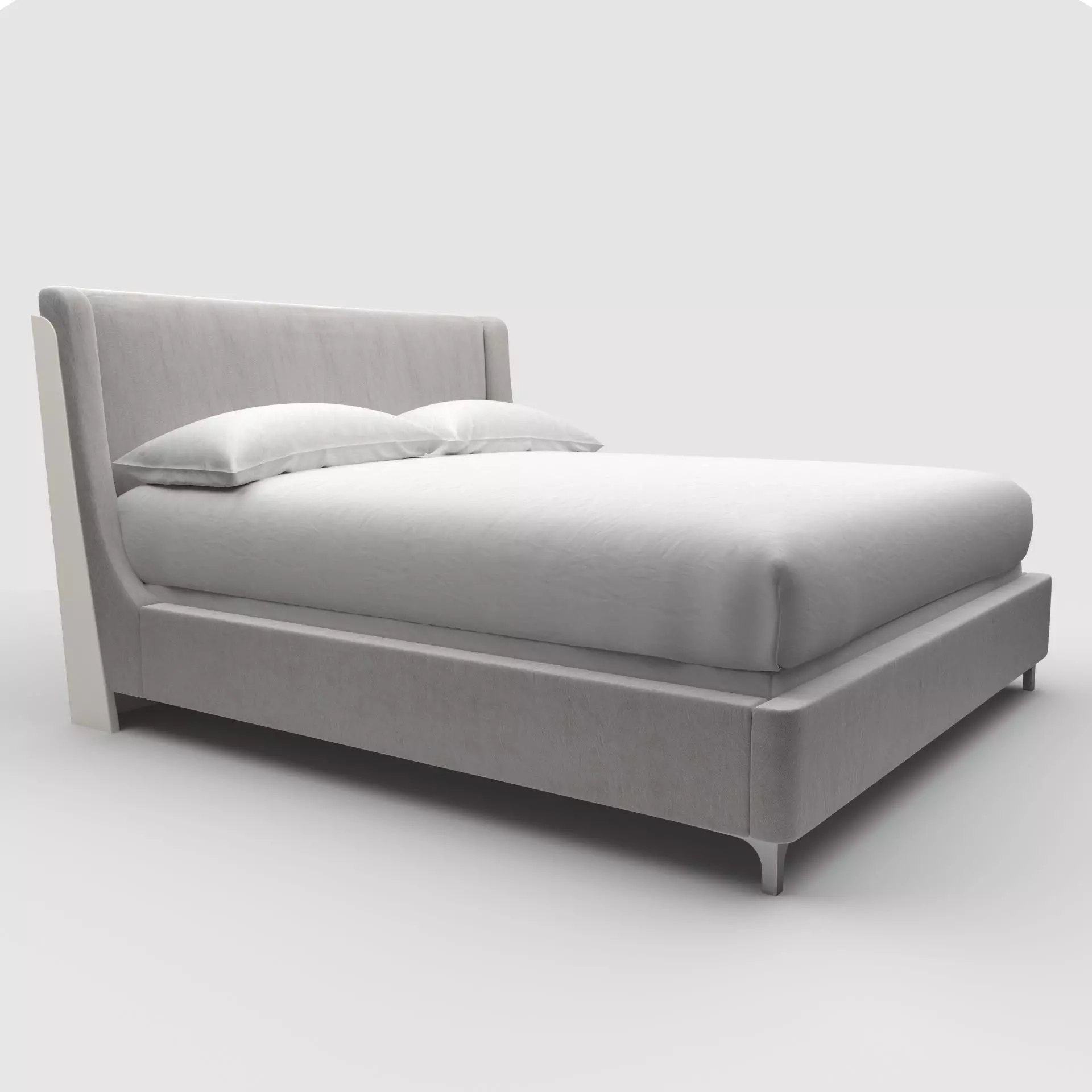 Universal Jasper King Bed 3D model_0