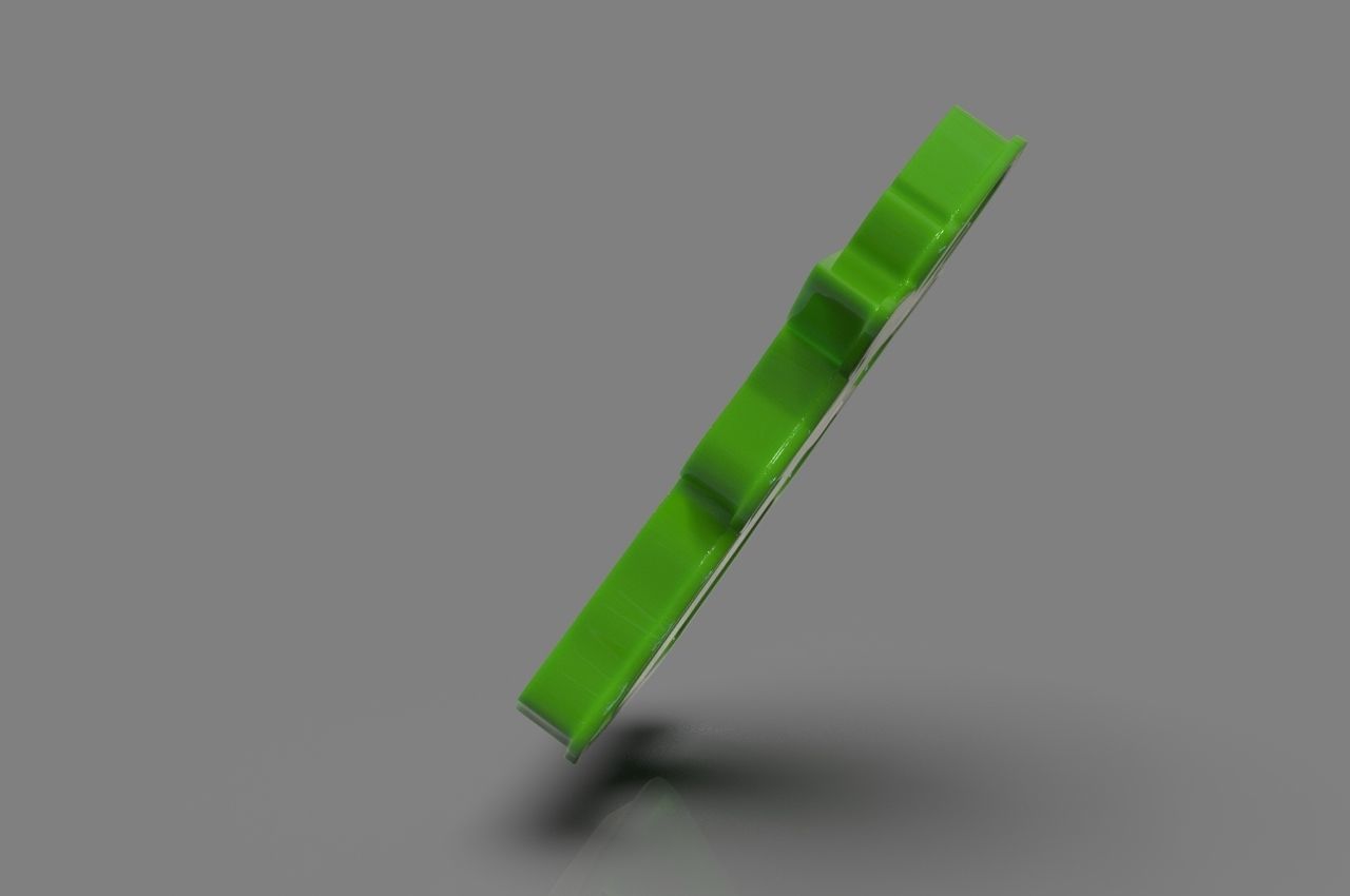 Baby Yoda Full Body cookie cutter X-Mas edition 3D print model_2