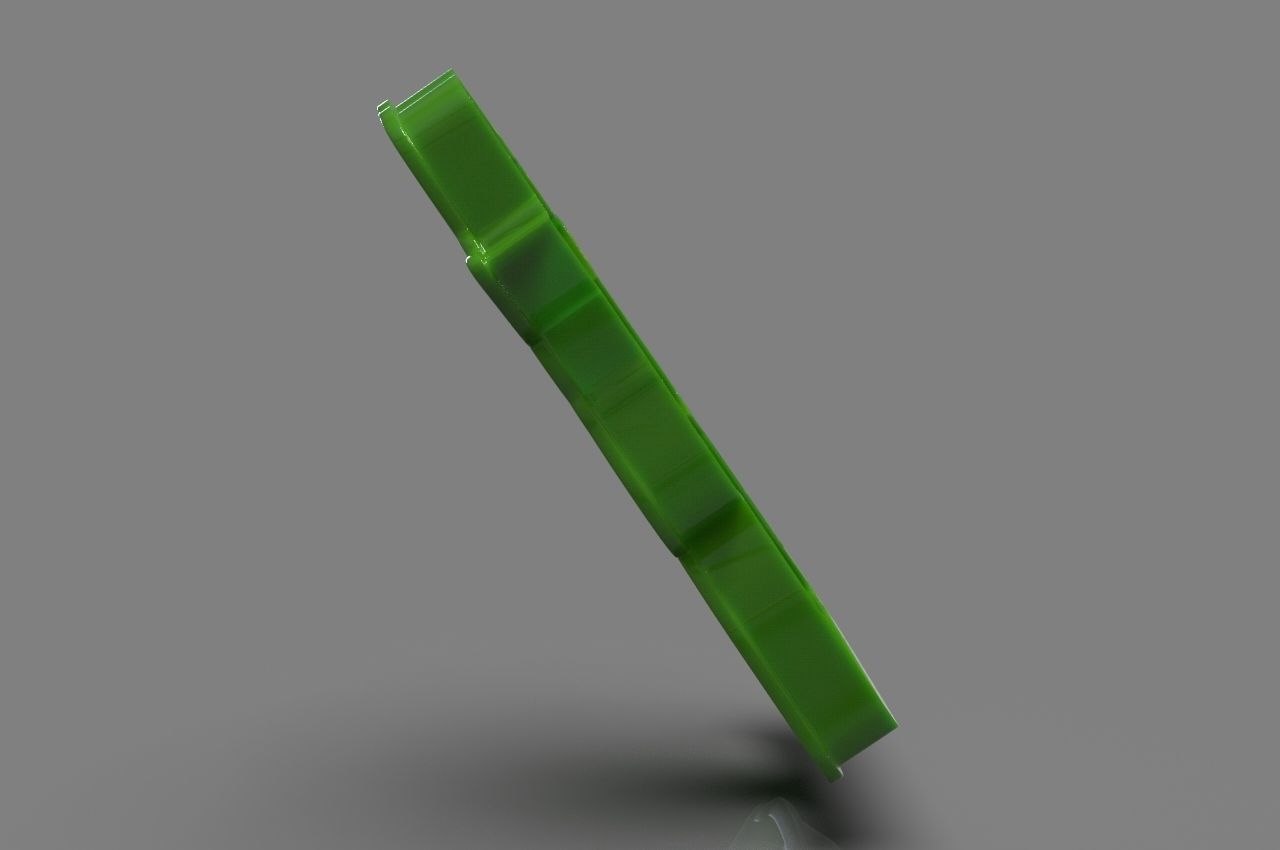 Baby Yoda Full Body cookie cutter X-Mas edition 3D print model_5