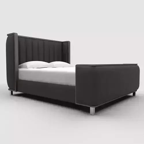 Sonder Living Ripley Bed Queen Size 3D model