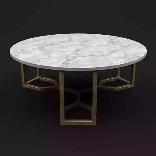 Four Hands - Naomi Coffee Table Low-poly 3D model
