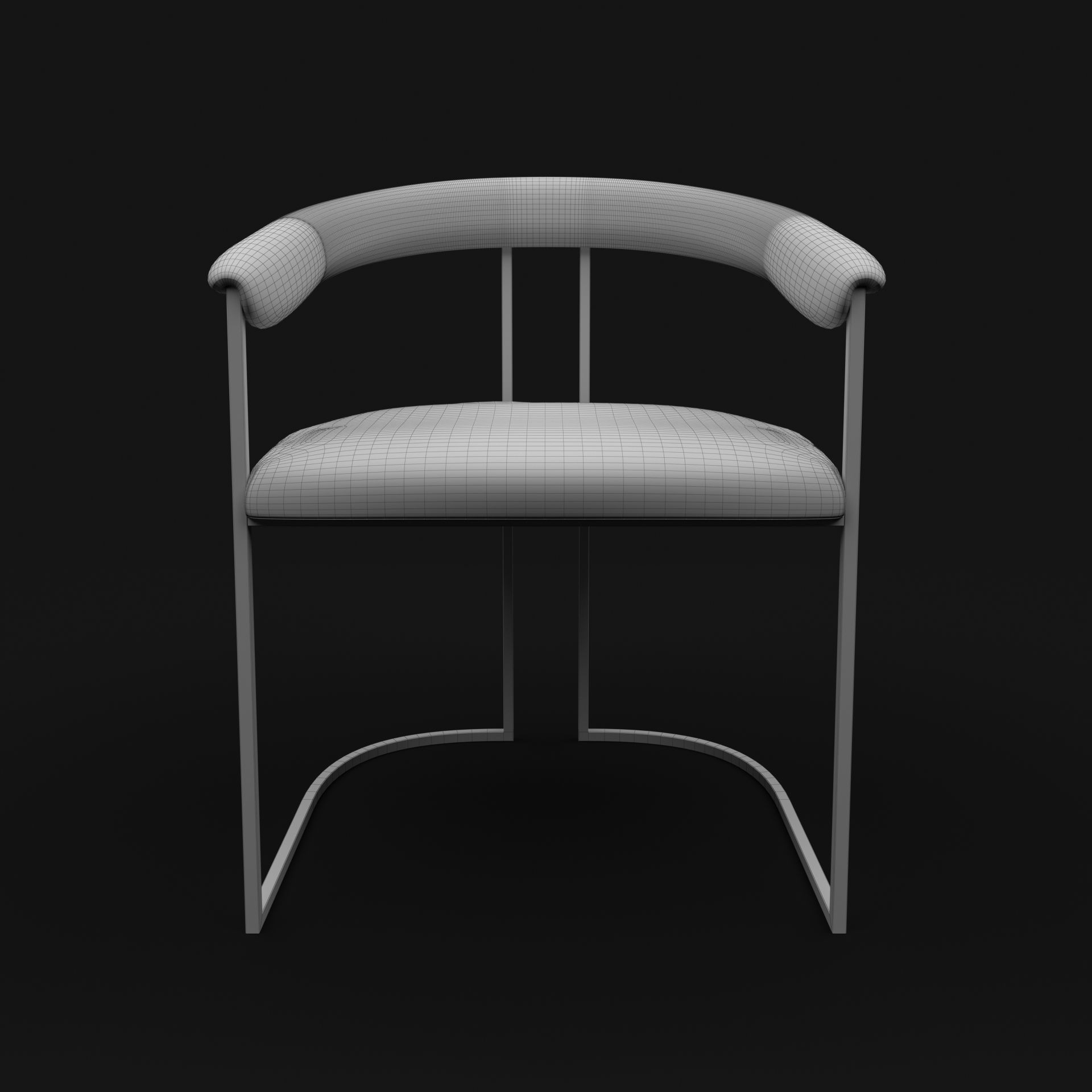 Universal Furniture - Quinn Arm Chair 3D model_2