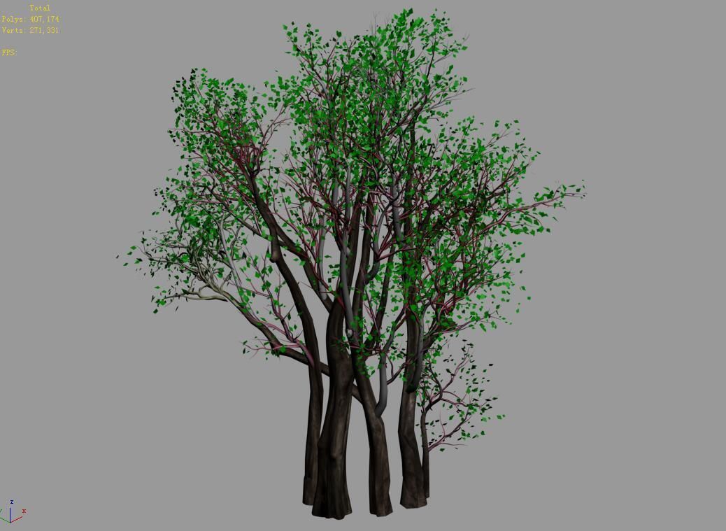 Plant-Forest-Big Tree 108 3D model_3