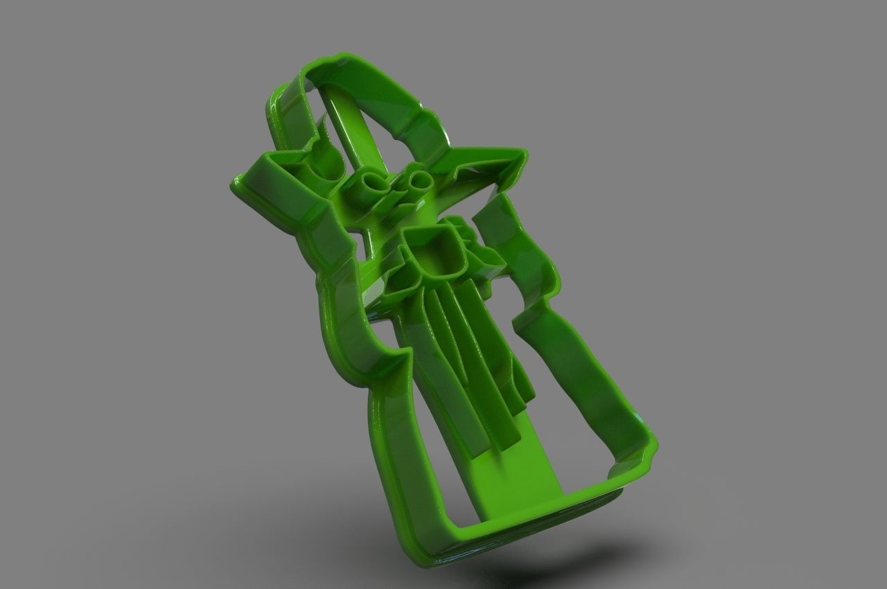 The Mandalorian cookie cutter Xmas Collection 3D print model_21