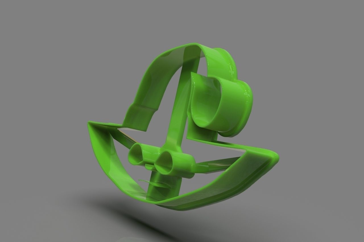 The Mandalorian cookie cutter Xmas Collection 3D print model_11