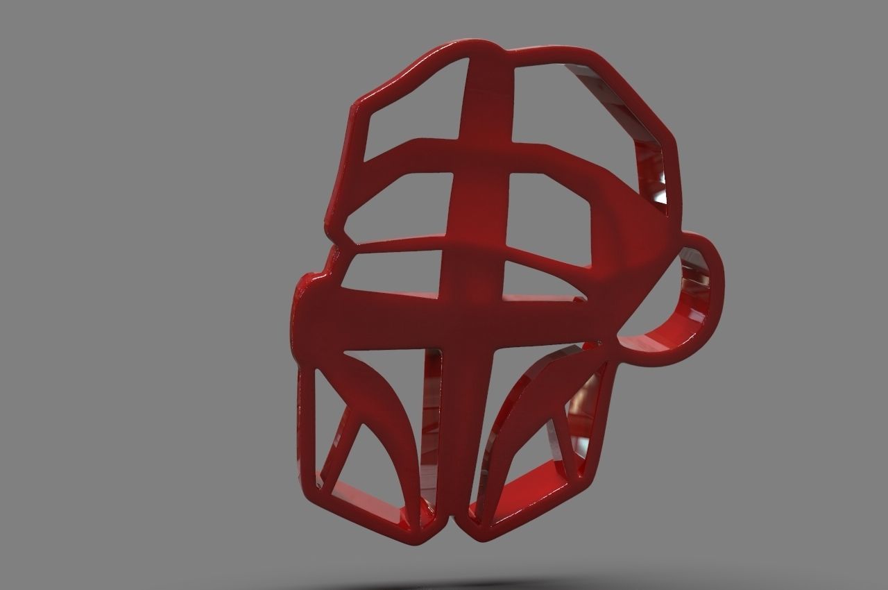 The Mandalorian cookie cutter Xmas Collection 3D print model_29