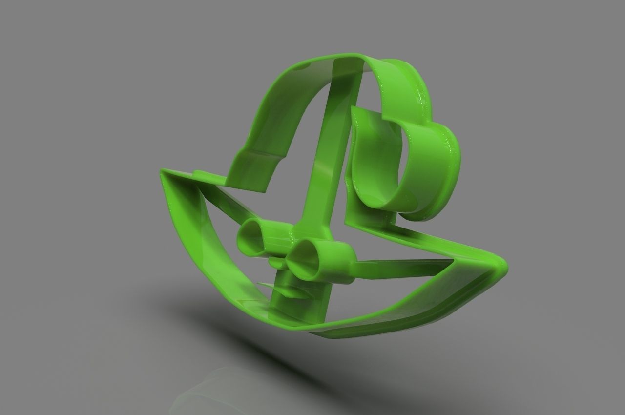 The Mandalorian cookie cutter Xmas Collection 3D print model_9