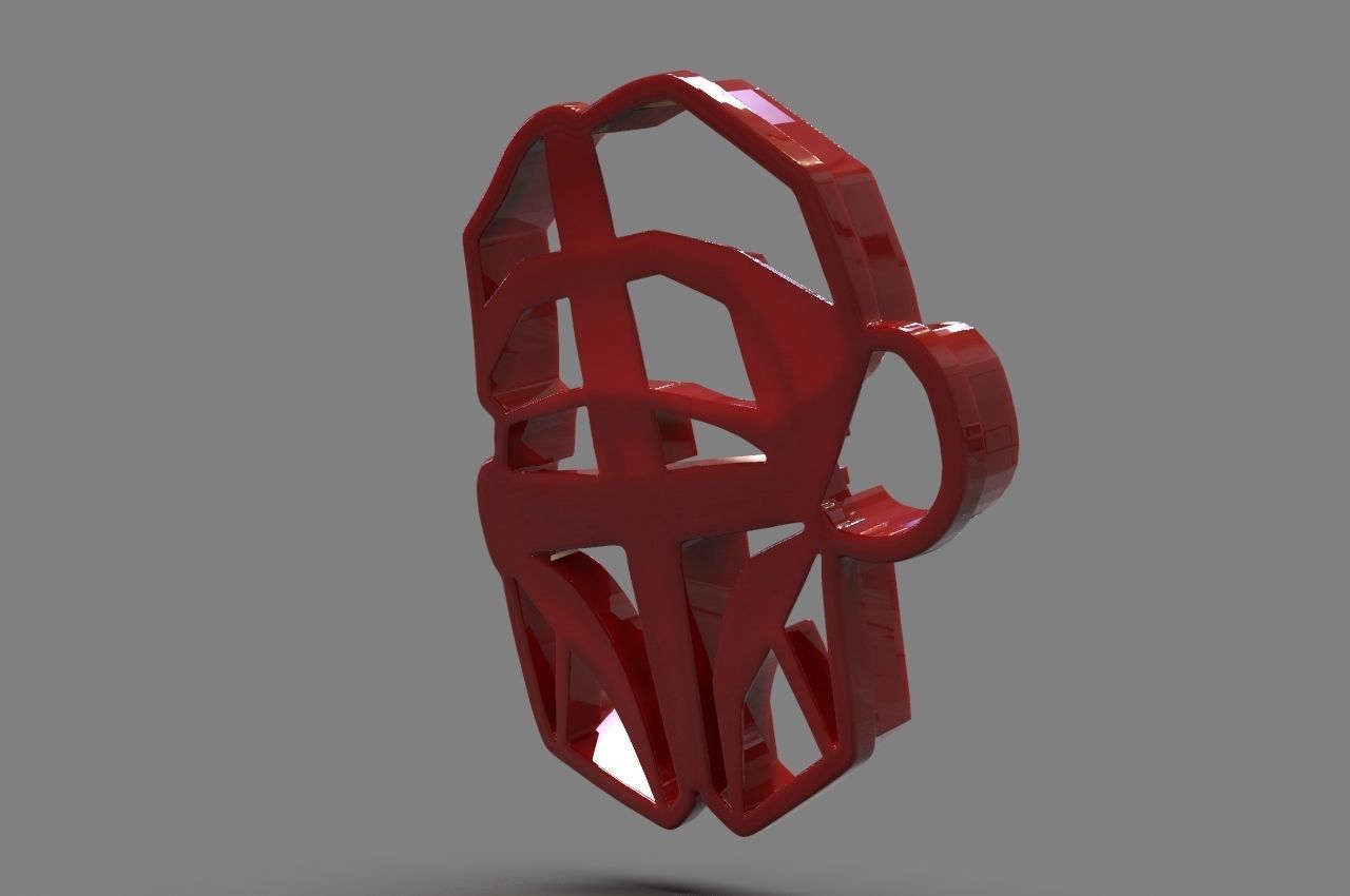 The Mandalorian cookie cutter Xmas Collection 3D print model_30
