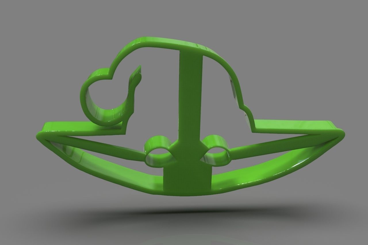 The Mandalorian cookie cutter Xmas Collection 3D print model_5
