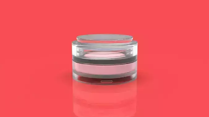 Stackable makeup jar