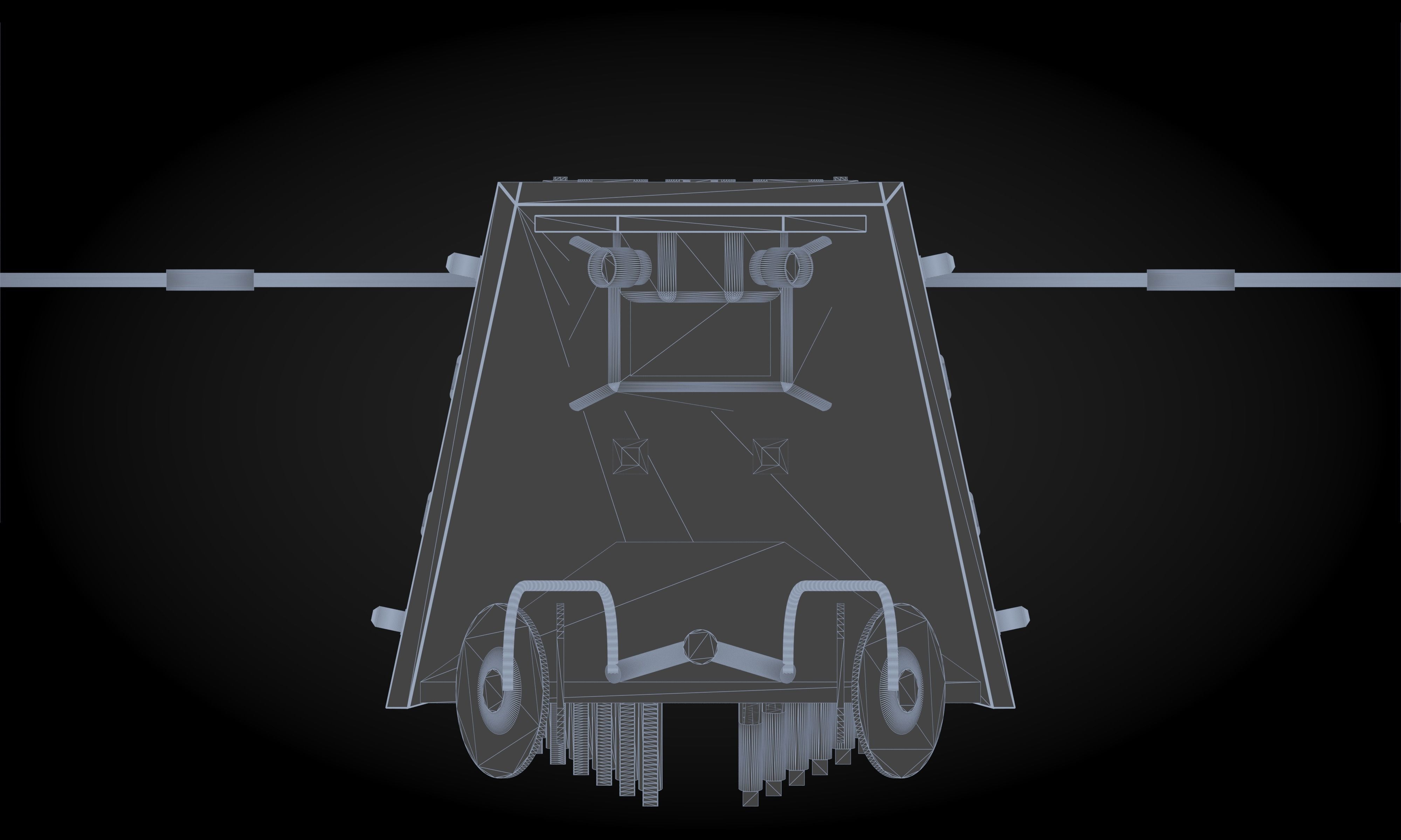 OneWeb satellite 3D model_7