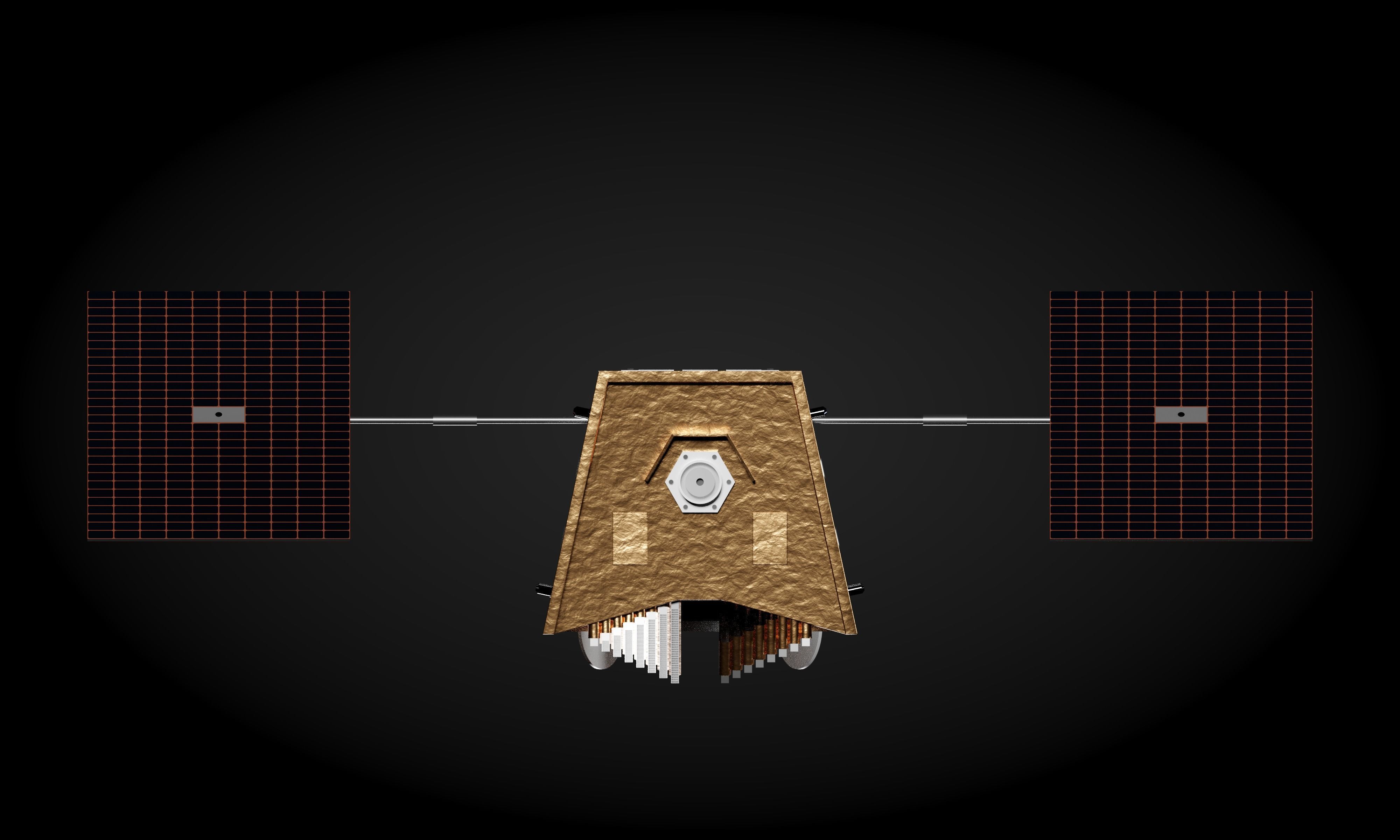 OneWeb satellite 3D model_4