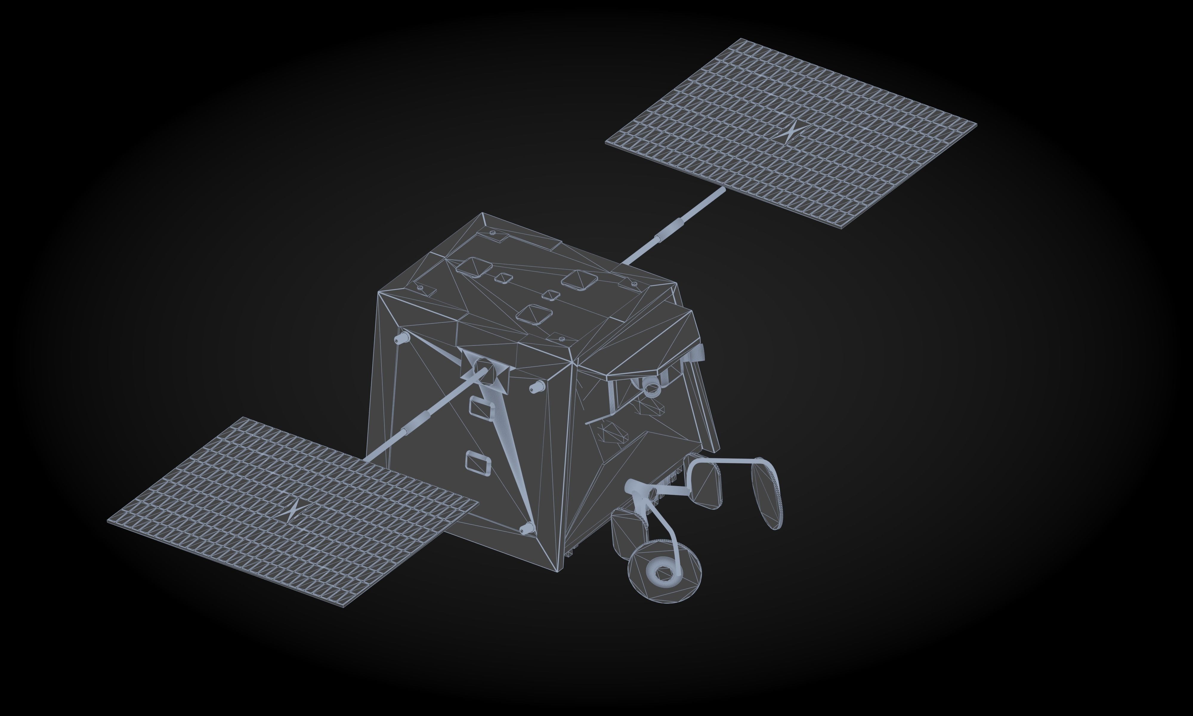 OneWeb satellite 3D model_9