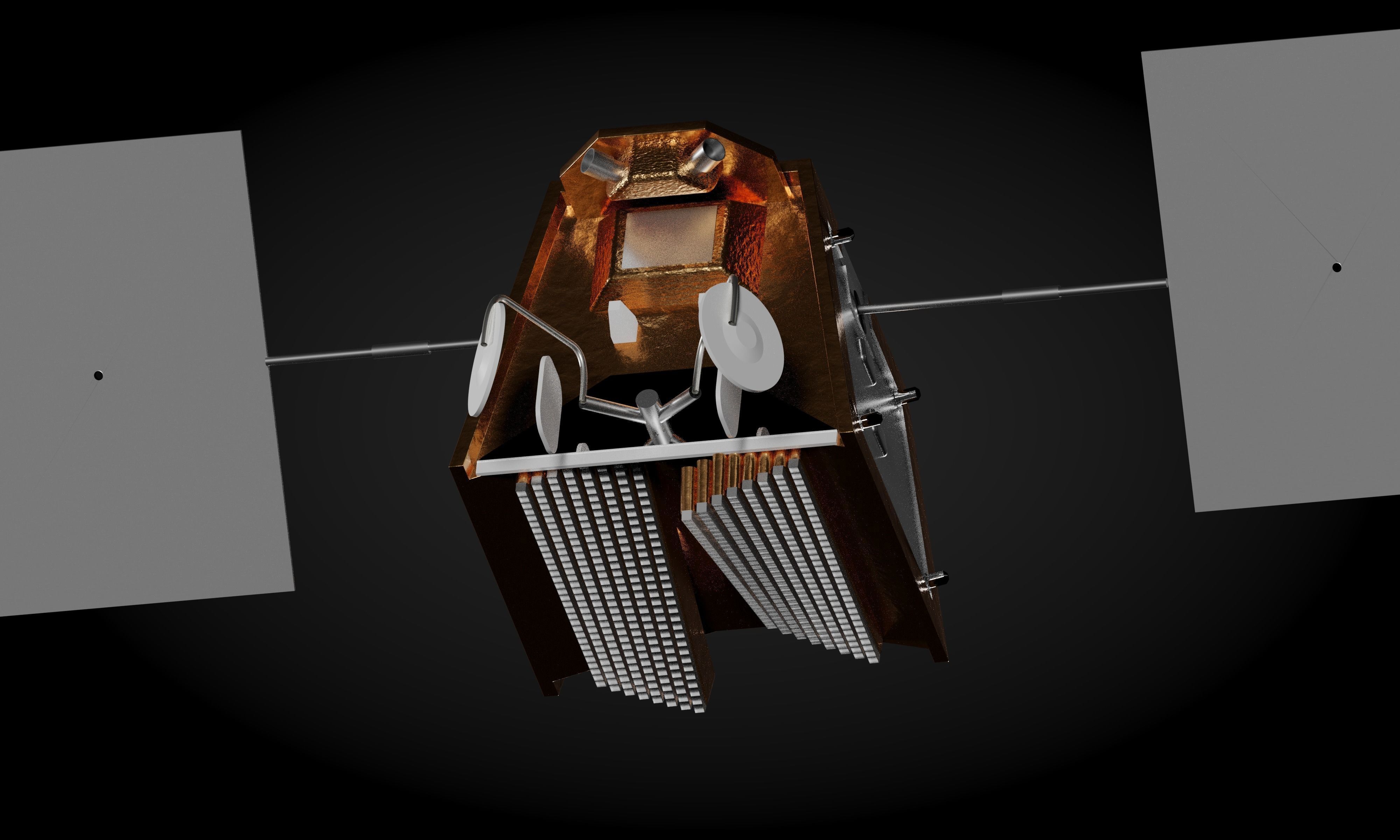 OneWeb satellite 3D model_1