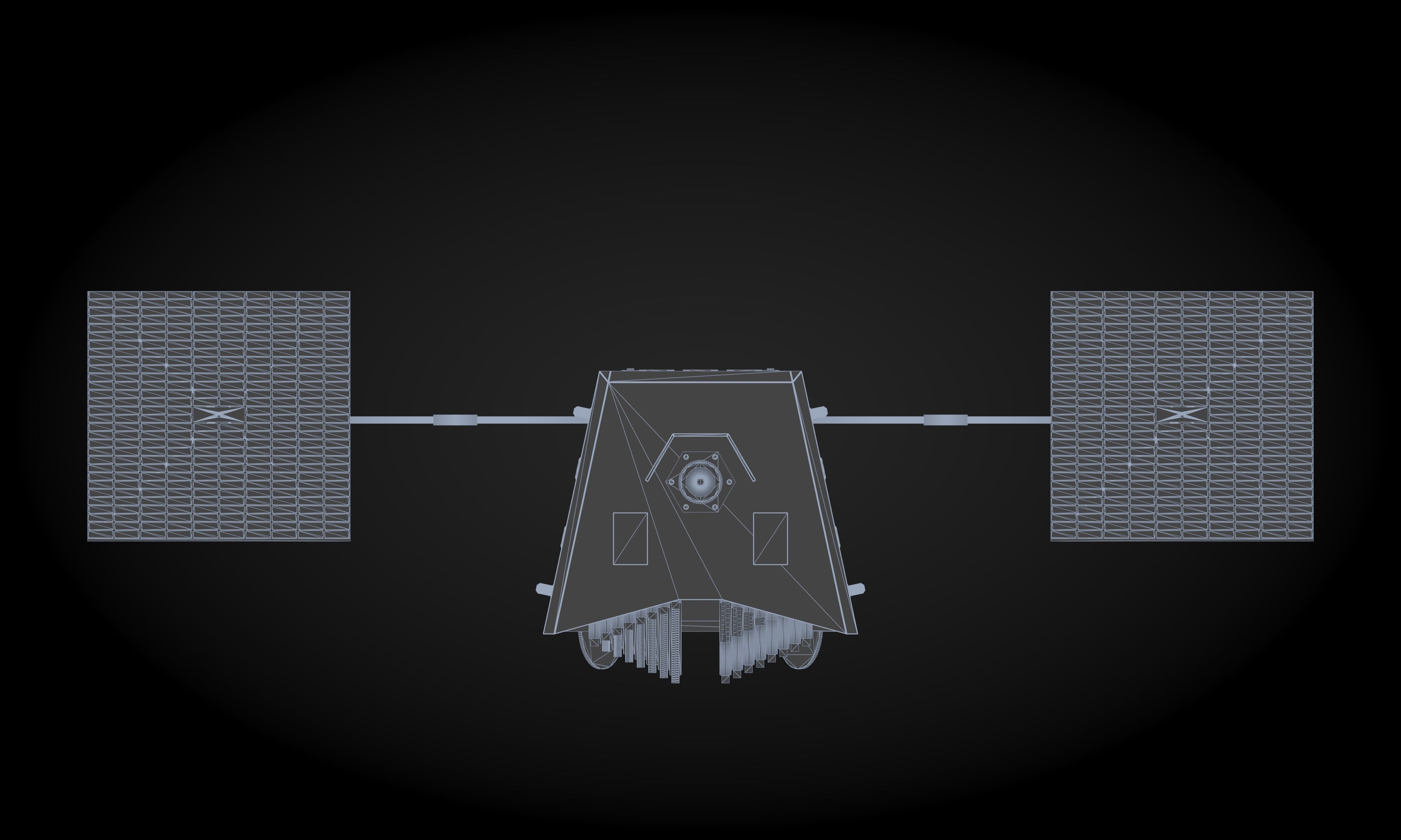 OneWeb satellite 3D model_5