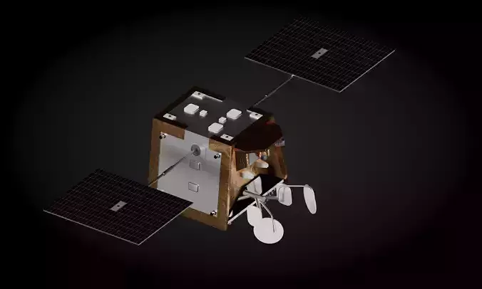 OneWeb satellite 3D model