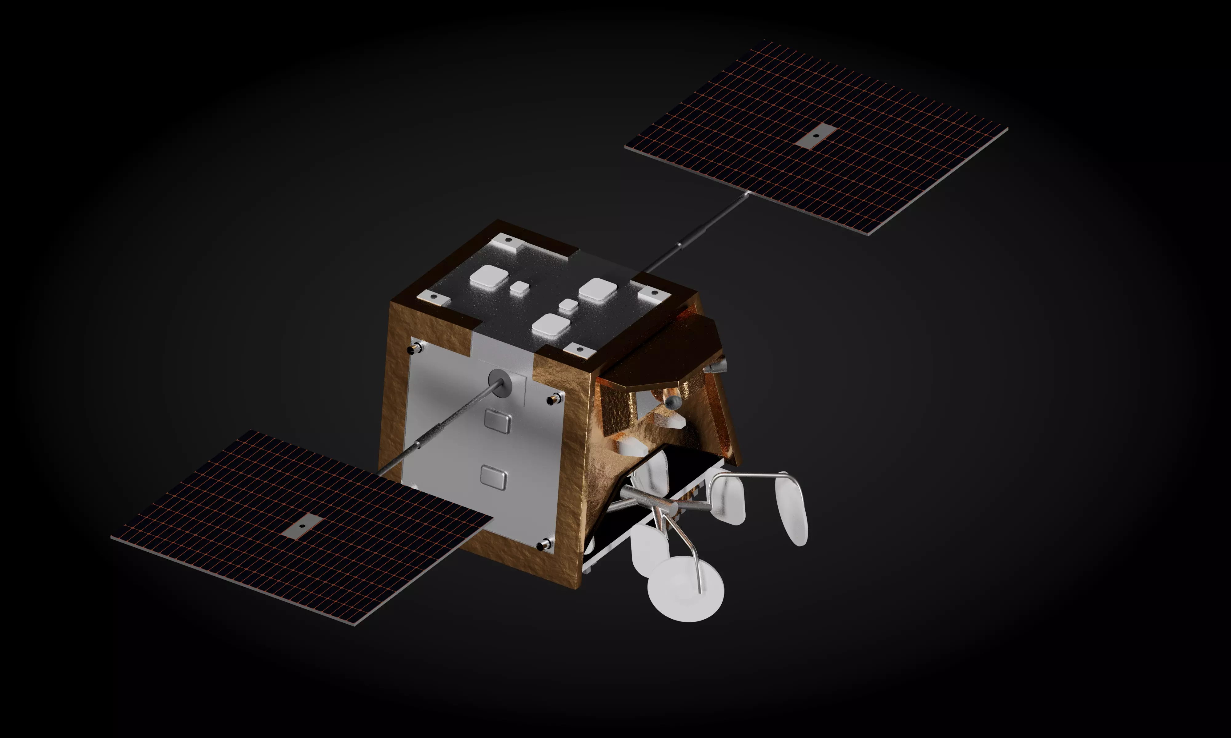OneWeb satellite 3D model_0