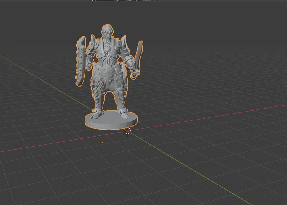 War 3D Print Figurine  3D print model_6