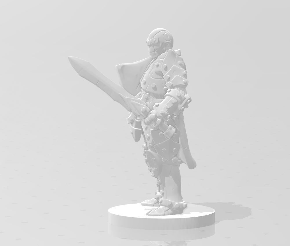 War 3D Print Figurine  3D print model_1