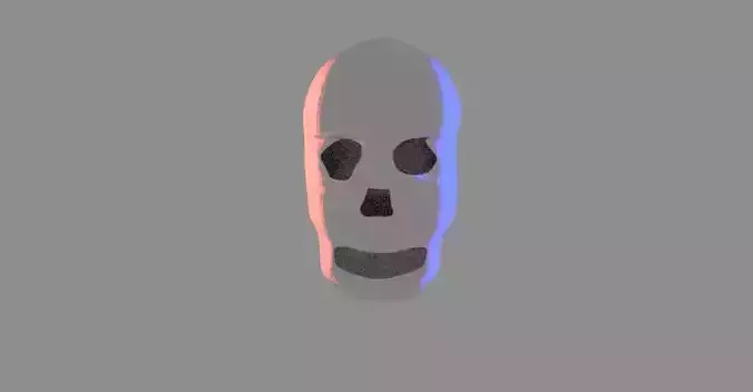 skull 3d model