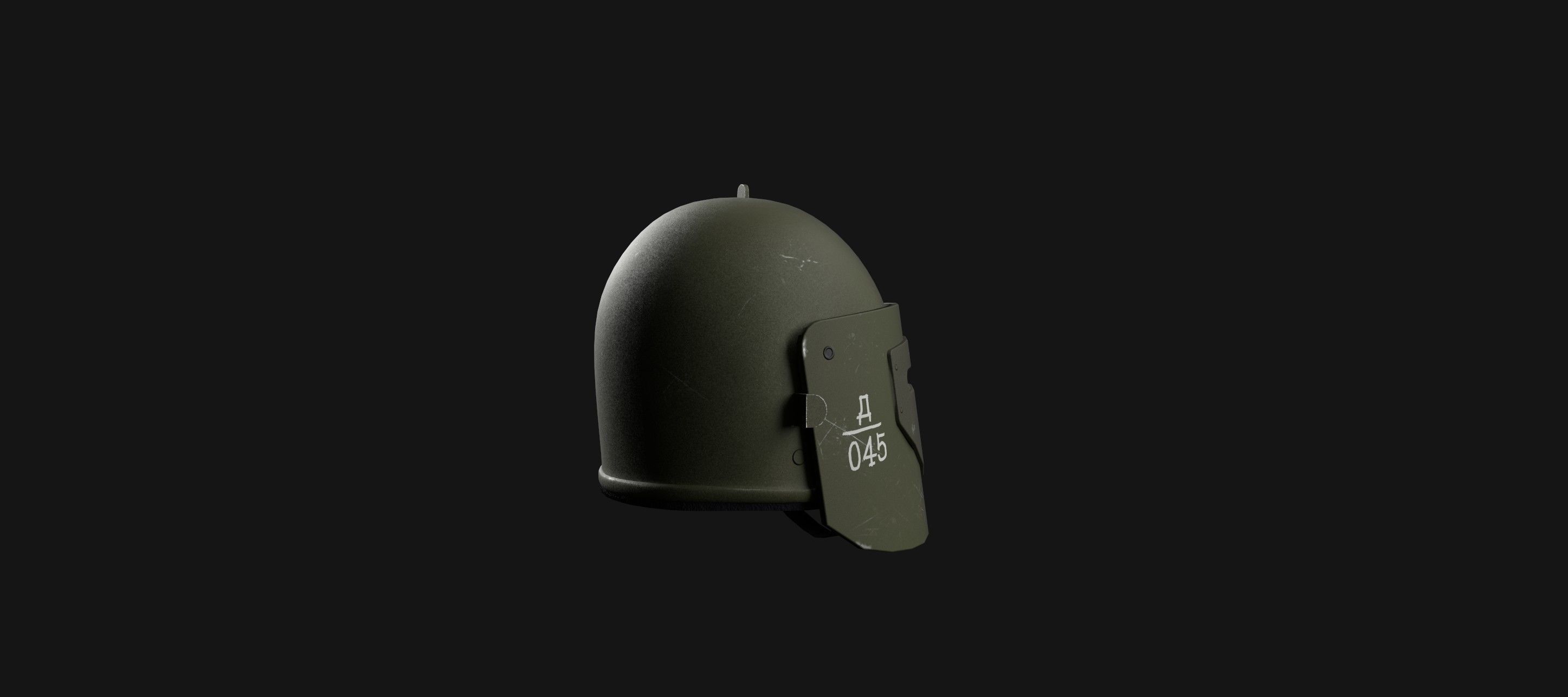 Maska-1Sch Low-poly 3D model_2