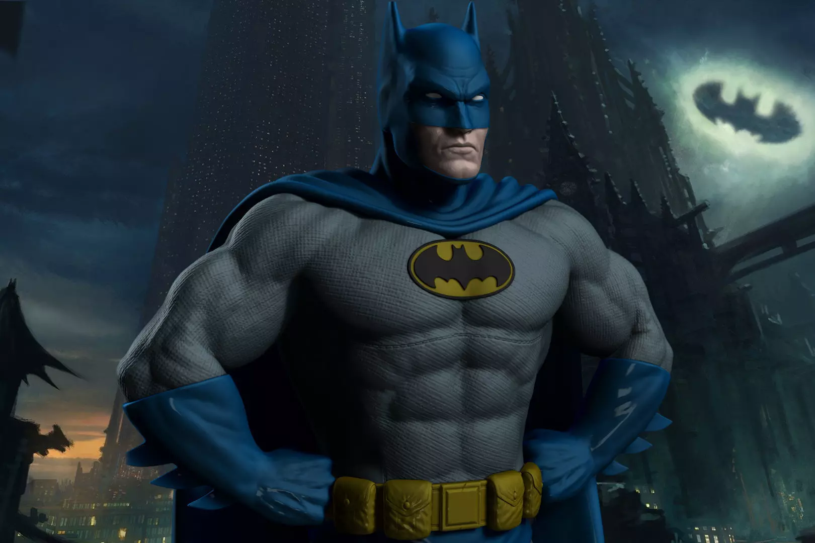 Classic Batman 3D print model