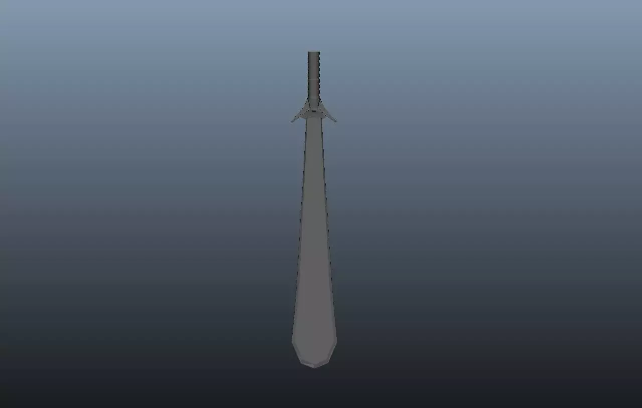 Sword stick Free 3D model