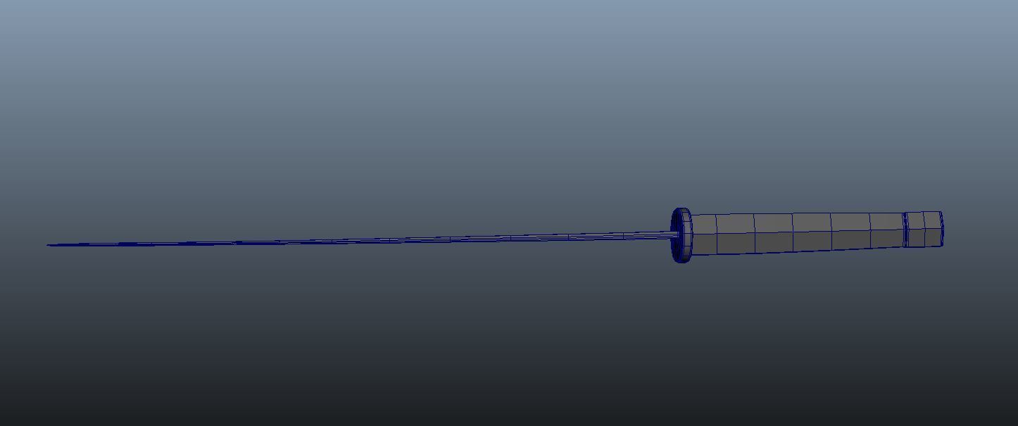 Sword samurai Free 3D model_5